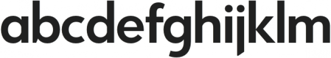 PGF-Now Medium otf (500) Font LOWERCASE