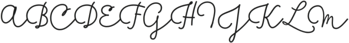 PGF-Orqquidea Manuscrita-Regular otf (400) Font UPPERCASE