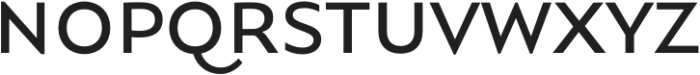 PGF-Orqquidea Sans-Regular otf (400) Font LOWERCASE