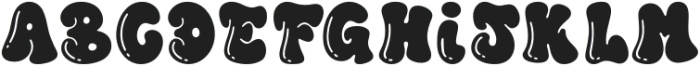 PGR Flanders Regular otf (400) Font UPPERCASE