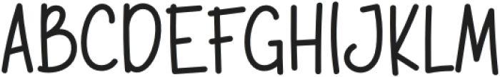 PGR Kagumi Regular otf (400) Font UPPERCASE