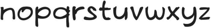 PGR Wormies Regular otf (400) Font LOWERCASE