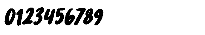 PG Boneti Condensed Slanted Font OTHER CHARS
