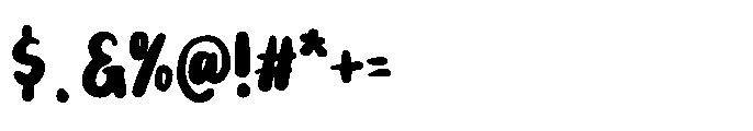 PG Boneti Condensed Font OTHER CHARS