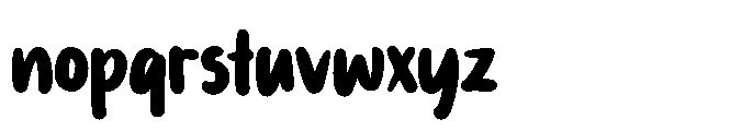 PG Boneti Condensed Font LOWERCASE