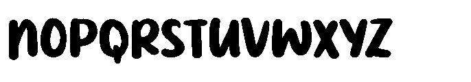 PG Boneti Regular Font UPPERCASE