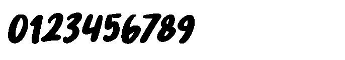 PG Boneti Slanted Font OTHER CHARS