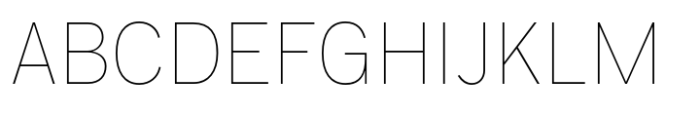 PG Gothique Thin Font UPPERCASE