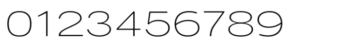 PG Grotesque Extended ExtraLight Font OTHER CHARS