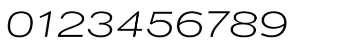 PG Grotesque Extended Light Italic Font OTHER CHARS