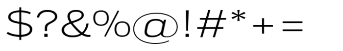 PG Grotesque Extended Light Font OTHER CHARS