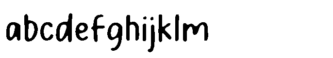 PG Honeyroll Thin Blur FONT