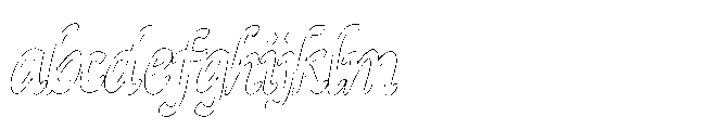 PG Vintagor Outline FONT