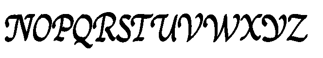 PG Vintagor Regular Font UPPERCASE