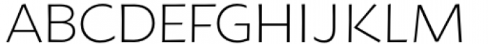 PGF Americas ExtraLight Font UPPERCASE
