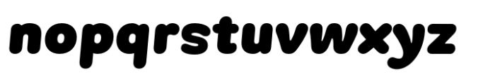 PGF Dinos ExtraBlack Italic Font LOWERCASE