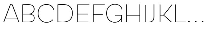 PGF Dinos Hairline Font UPPERCASE