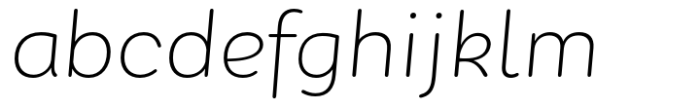 PGF Dinos Thin Italic Font LOWERCASE