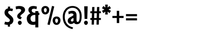 PGF Elyss Sans Bold Font OTHER CHARS