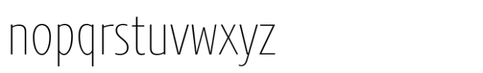 PGF Elyss Sans Extra Light Font LOWERCASE