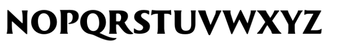 PGF Glyphos Black Font UPPERCASE