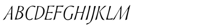 PGF Glyphos Italic Font UPPERCASE