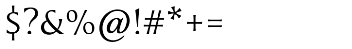 PGF Glyphos Regular Font OTHER CHARS