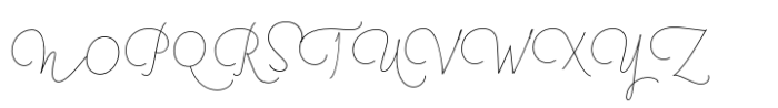 PGF Orqquidea Manuscrita Hair Font UPPERCASE