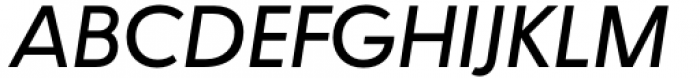 PGF Qualta Italic Font UPPERCASE