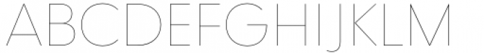 PGF Qualta Thin Font UPPERCASE