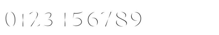 PGF Strange Inline Font OTHER CHARS