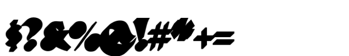 PGF Strange Shadow Font OTHER CHARS