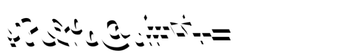 PGF Strange Vol Shade Font OTHER CHARS