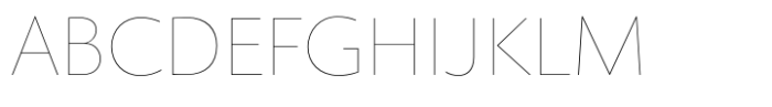 PGF Trajanite Hairline Font UPPERCASE