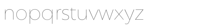 PGF Trajanite Hairline Font LOWERCASE