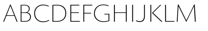 PGF Trajanite Thin Font UPPERCASE