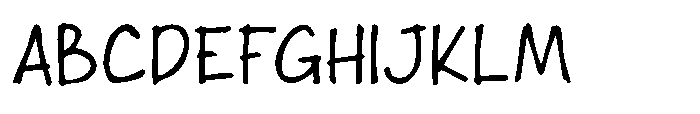 PGR Wormies Regular Font UPPERCASE