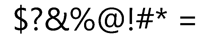 Phagspa Regular Font OTHER CHARS