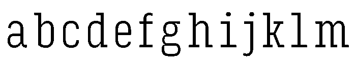Phosphor Extra Light FONT