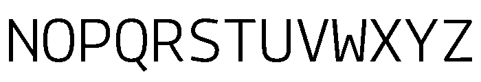 Phosphor Light Font UPPERCASE