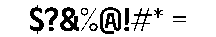 Phudu Medium Font OTHER CHARS