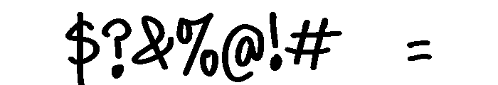 PH Magic Hunter Font OTHER CHARS