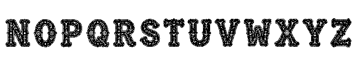 Phanessa Regular Font LOWERCASE