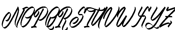 Phantom Asylum Italic Font UPPERCASE