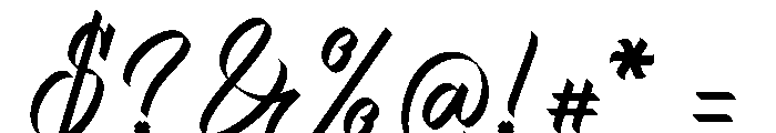 Phantom Asylum Font OTHER CHARS