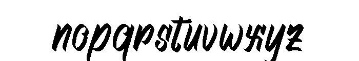 Phantom Asylum Font LOWERCASE
