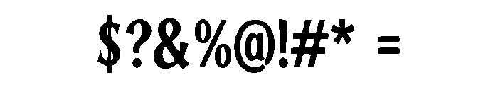 Phantom Bounce Font OTHER CHARS
