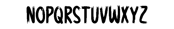 Phantom Halloween Font UPPERCASE
