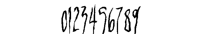 Phantom Phrases Font OTHER CHARS