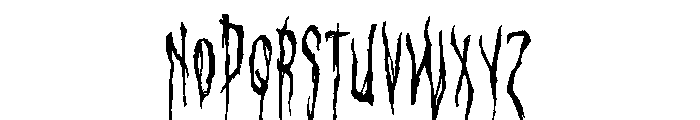 Phantom Phrases Font UPPERCASE